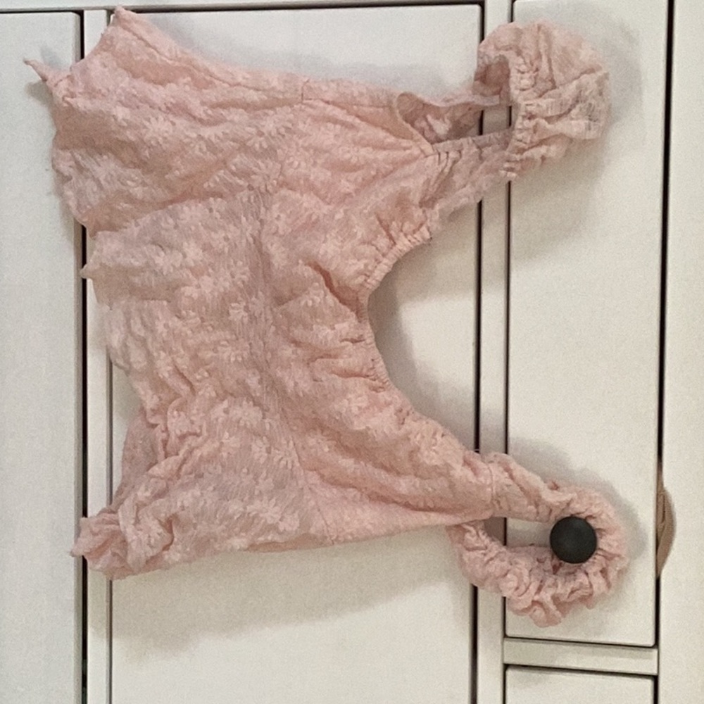 Tilly's Pink Textured Women's Top